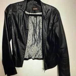 Danier Women's Black Leather Jacket
